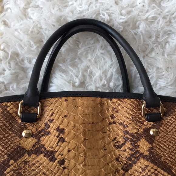 LIMITED EDITION COACH • Gorgeous Python Snake Print Handbag RARE! - Picture 16 of 16